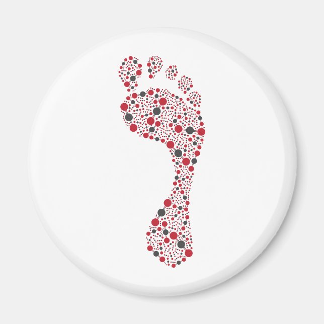 Íman Pegada de carbono (Frente)