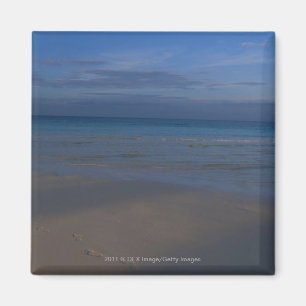 Íman Pegadas na praia