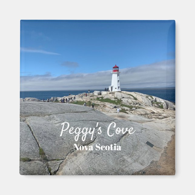 Íman Peggys Cove Nova Escócia (Frente)