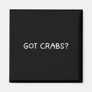 Íman Pegou Caranguejos - Design Divertido de Pesca de C