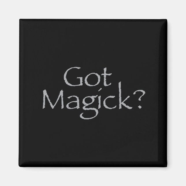 Íman Pegou Magick? (Frente)