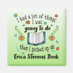 Íman Pegou Um Livro De Erica Stevens