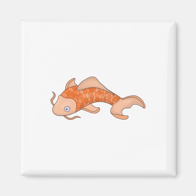 Íman Peixe adorável (Frente)