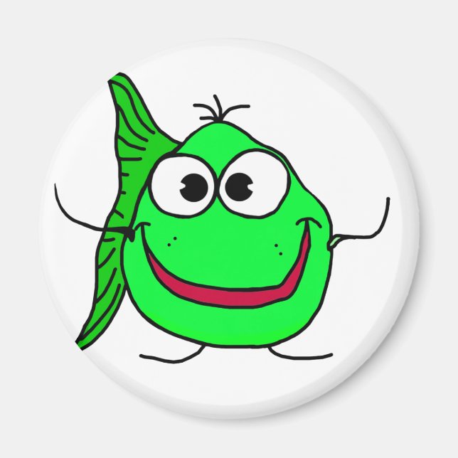 Íman Peixe-cartoon (Frente)