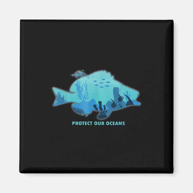 Íman Peixe Com Barbatana, Proteção Ambiental, Clima P (Frente)