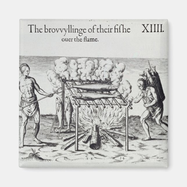 Íman Peixe cozinhar (Frente)