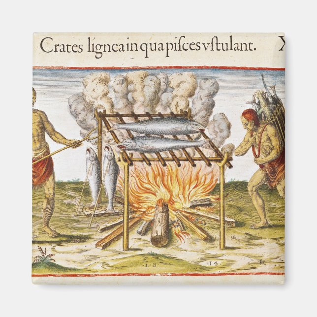 Íman Peixe cozinhar (Frente)