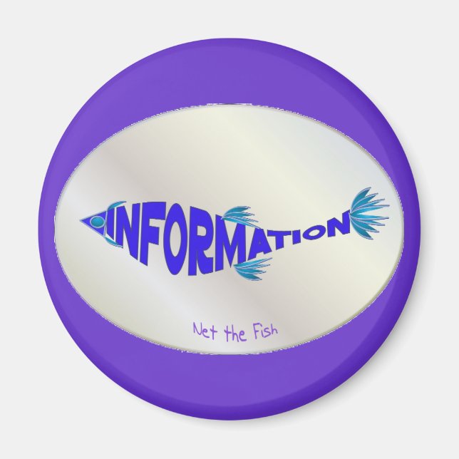 Íman Peixe de Informações (Frente)