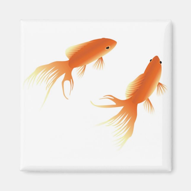 ÍMAN PEIXE DE OURO (Frente)