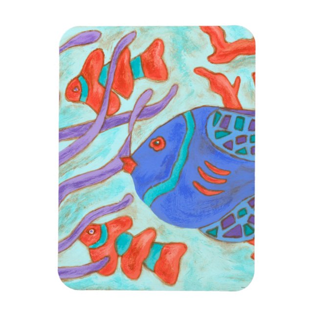 Íman Peixe de pop (Vertical)