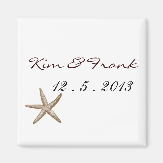 Íman Peixe-estrela simples (Frente)