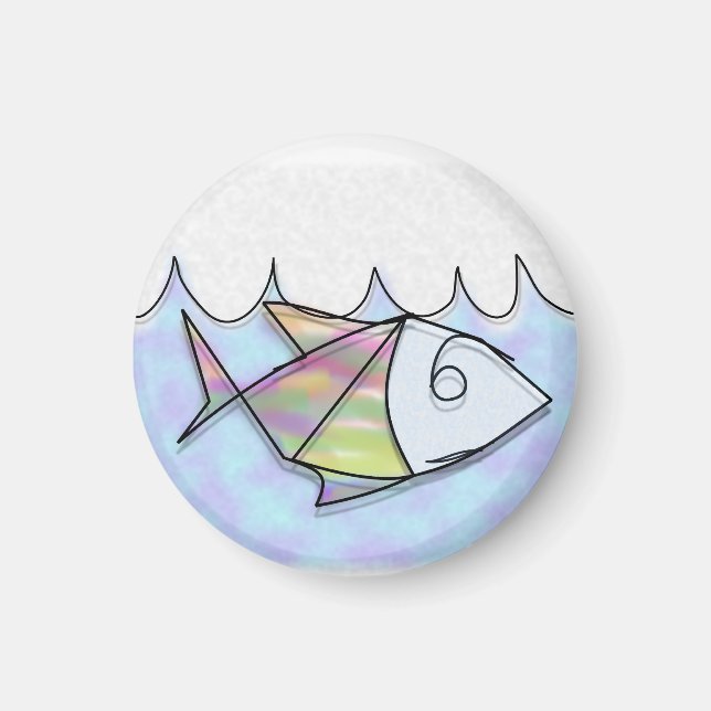 Íman Peixe-fio (Frente)