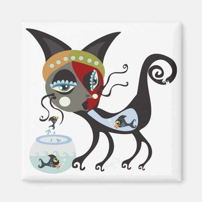 Íman Peixe-gato (Frente)