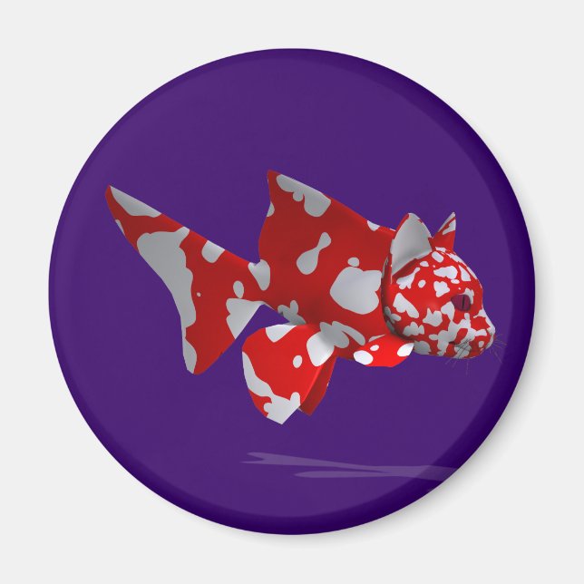 Íman Peixe-gato louco (Frente)