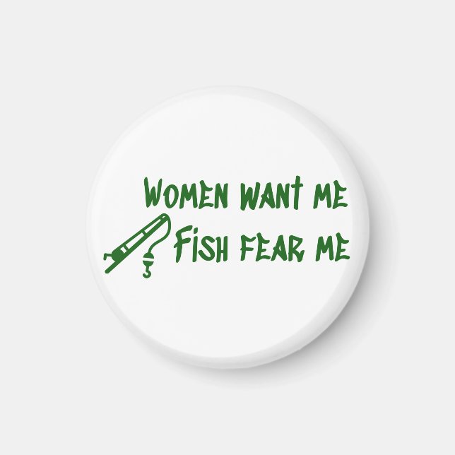 Íman Peixe me teme, pescador (Frente)