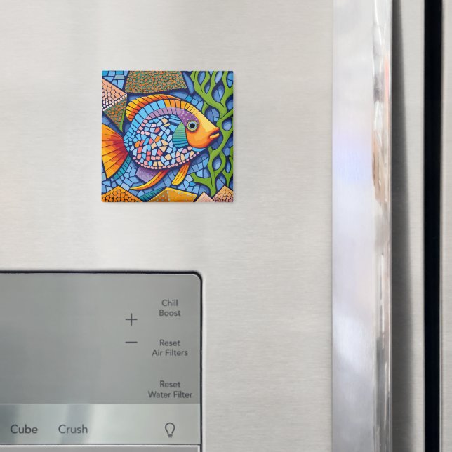 Íman peixe mosaico (In Situ (Fridge))