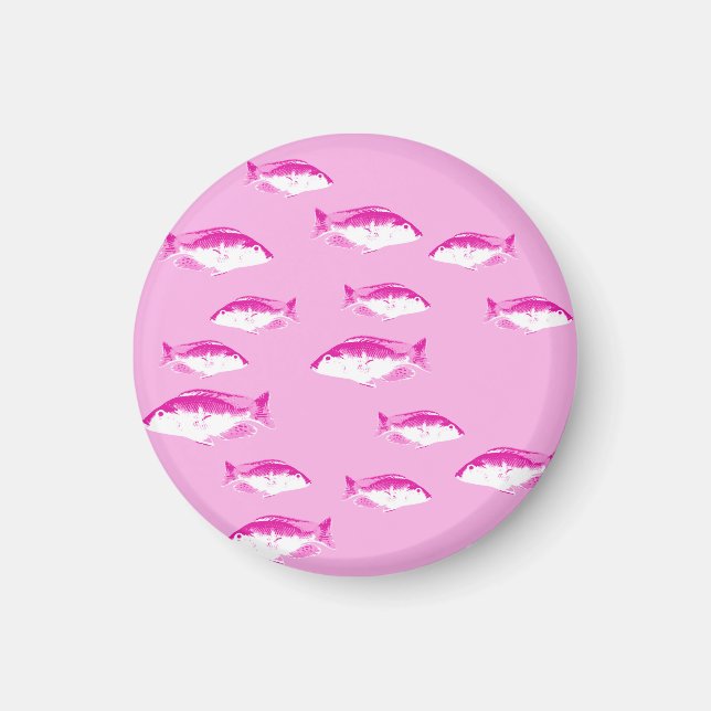 Íman Peixe rosa (Frente)