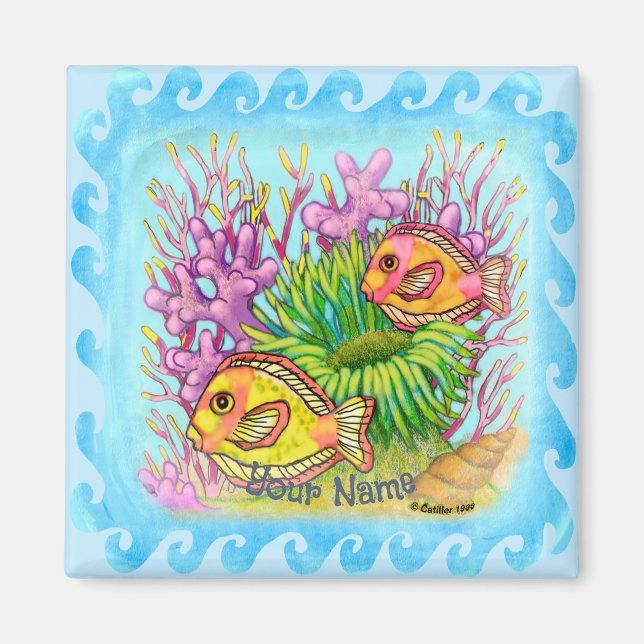 Íman Peixe Scuba  (Frente)