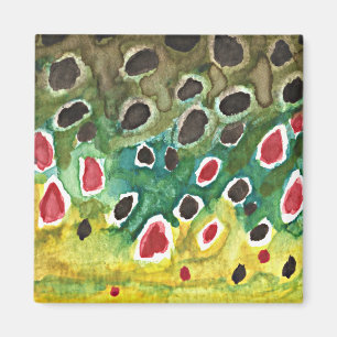 Íman Peixe-Truta Marrom