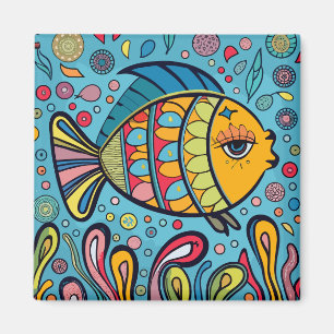 Íman Peixes coloridos nos recifes