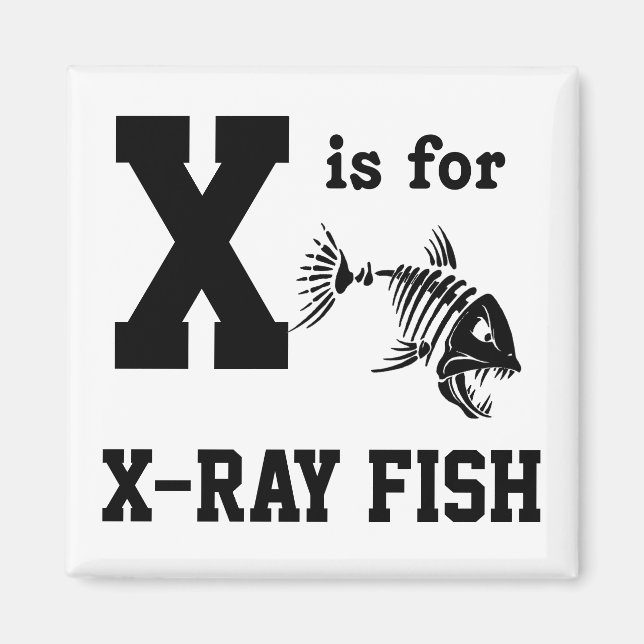 Íman Peixes de raios X (Frente)