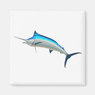 Íman Peixes do jogo do espadim azul
