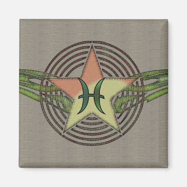 Íman Peixes Star (Frente)