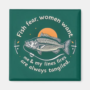Íman Peixes Temem & Mulheres Querem
