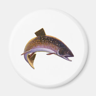 Íman Peixes Vintage, Pescadores De Pesca Desportiva