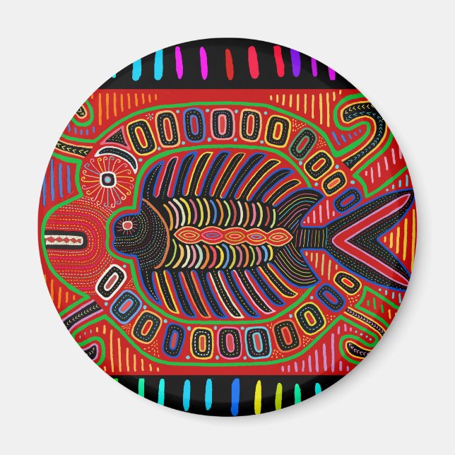 Íman Peixes Voadores Indianos de Mola (Frente)