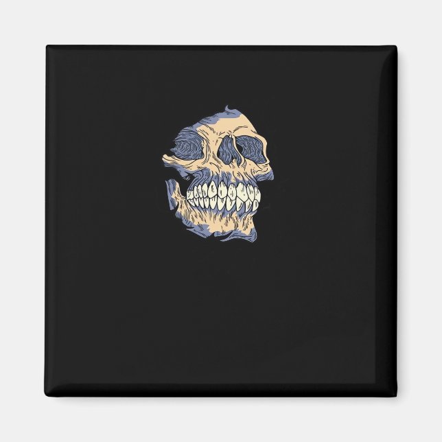 Íman Pekaboo Death Skull (Frente)
