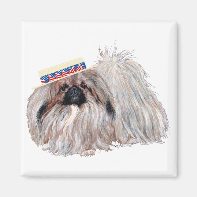 Íman Pekingese Magnet (Frente)