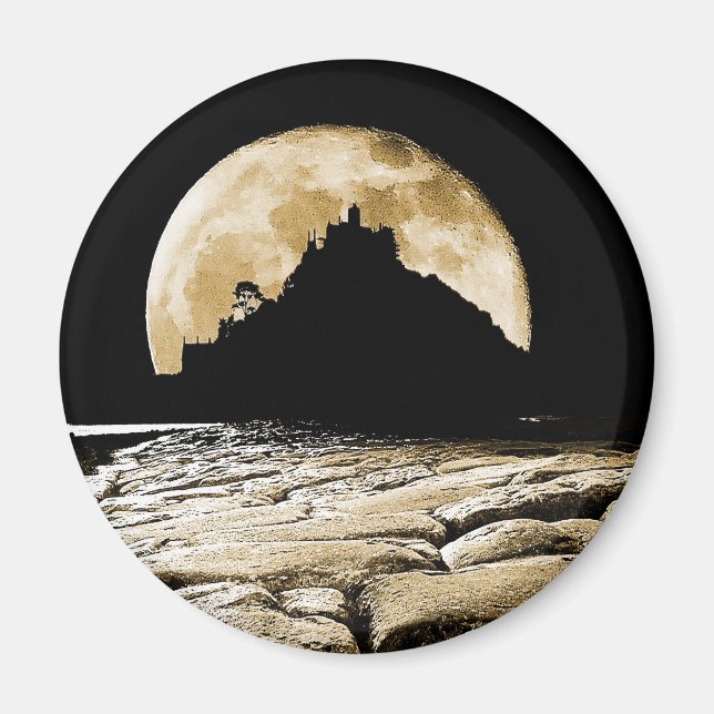 Íman Pela luz da lua de sepia (Frente)