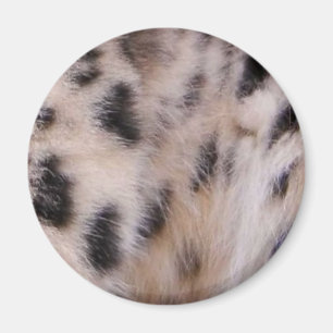 Íman Pele do leopardo de neve