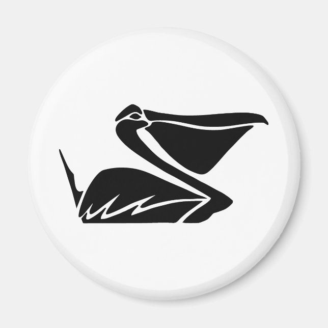 Íman pelikan pelican (Frente)