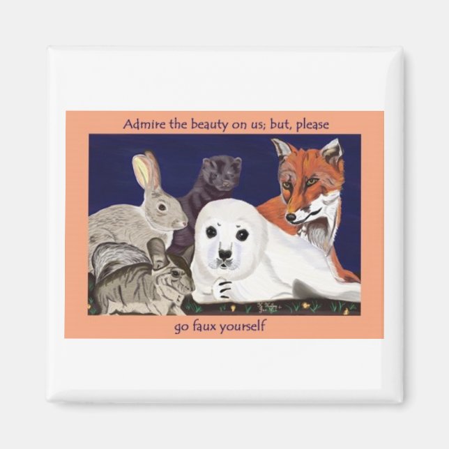 Íman Pelo É Para A Maravilha, Não Vestir ímã (Frente)