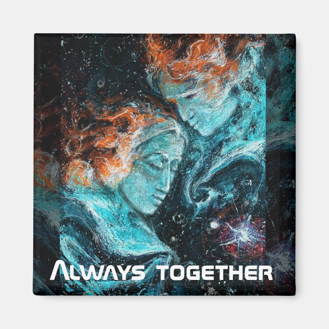 Íman Pelo espaço (Frente)