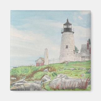 Íman Pemaquid Point Aquarela