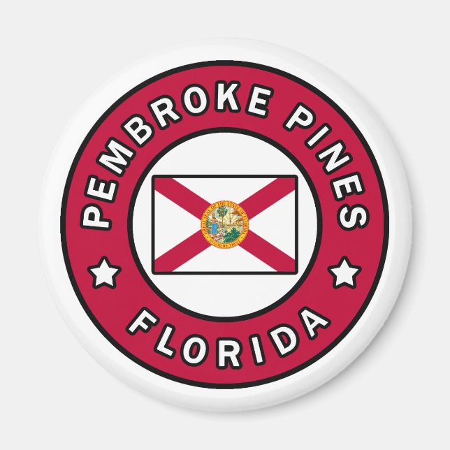 Íman Pembroke Pines Florida (Frente)