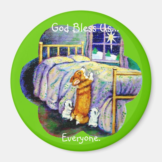 Íman Pembroke Welsh Corgi Magnet (Frente)