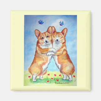 Íman Pembroke Welsh Corgi Magnets