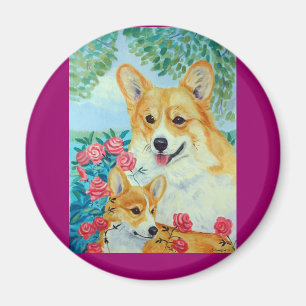 Íman Pembroke Welsh Corgi Magnets