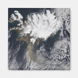 Íman Pena da cinza do vulcão de Eyjafjallajokull,