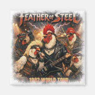 Íman Pena de Aço – Turnê Mundial de 1982   Heavy Metal