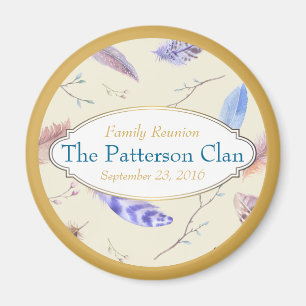 Íman Penas de Aquarela com uma Reunião de Frame de Rico