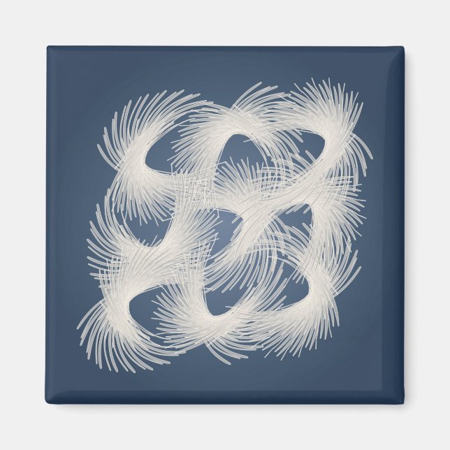 Íman Penas voadoras brancas (Frente)