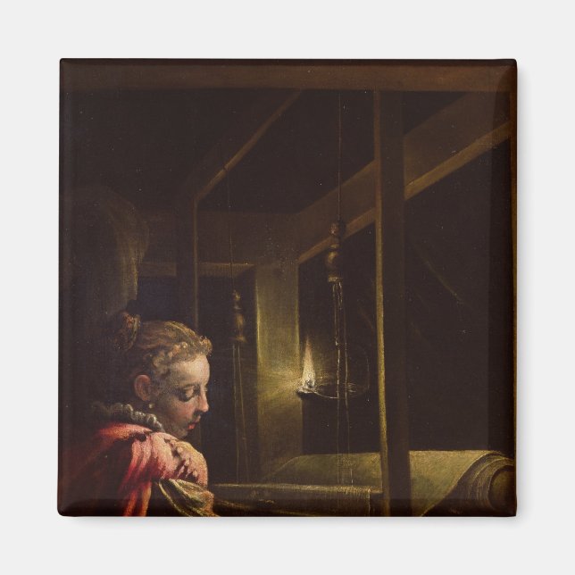 Íman Penelope desfazendo sua tapeçaria (Frente)