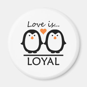 Íman Penguin Love