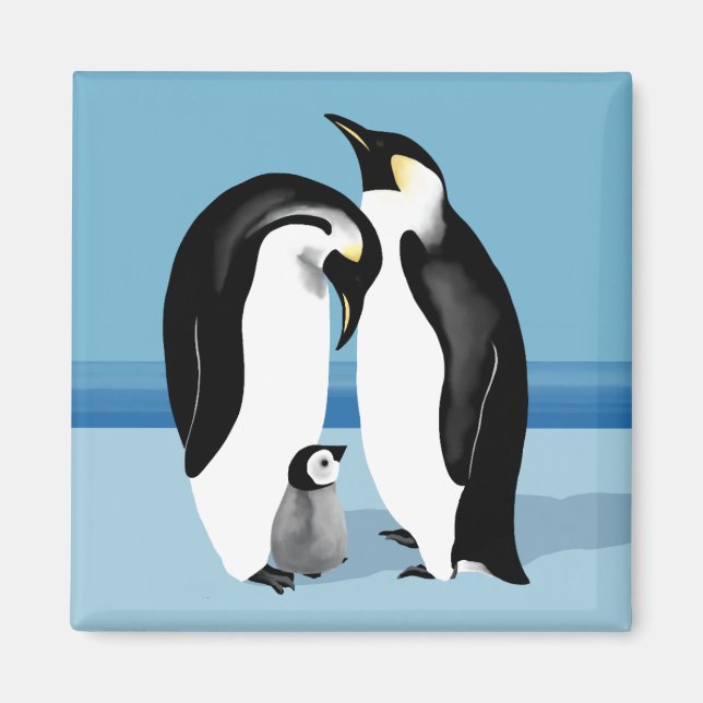 Íman Penguin Magnets (Frente)