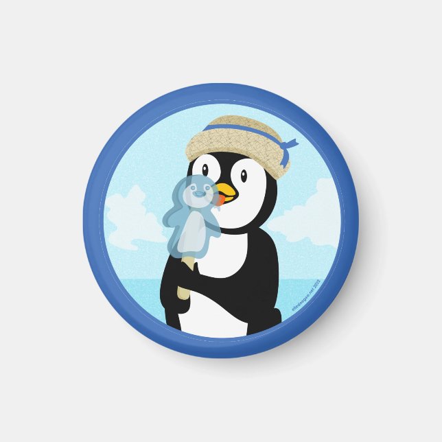 Íman Penguin Popsicle (Frente)